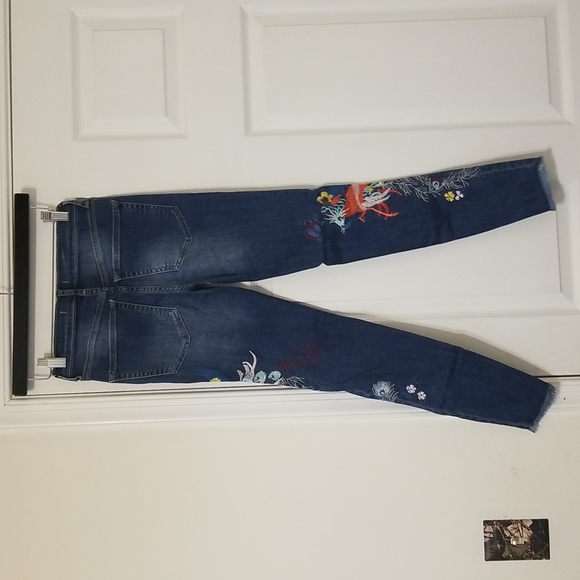 Free People embroidered jeans - Picture 6 of 9